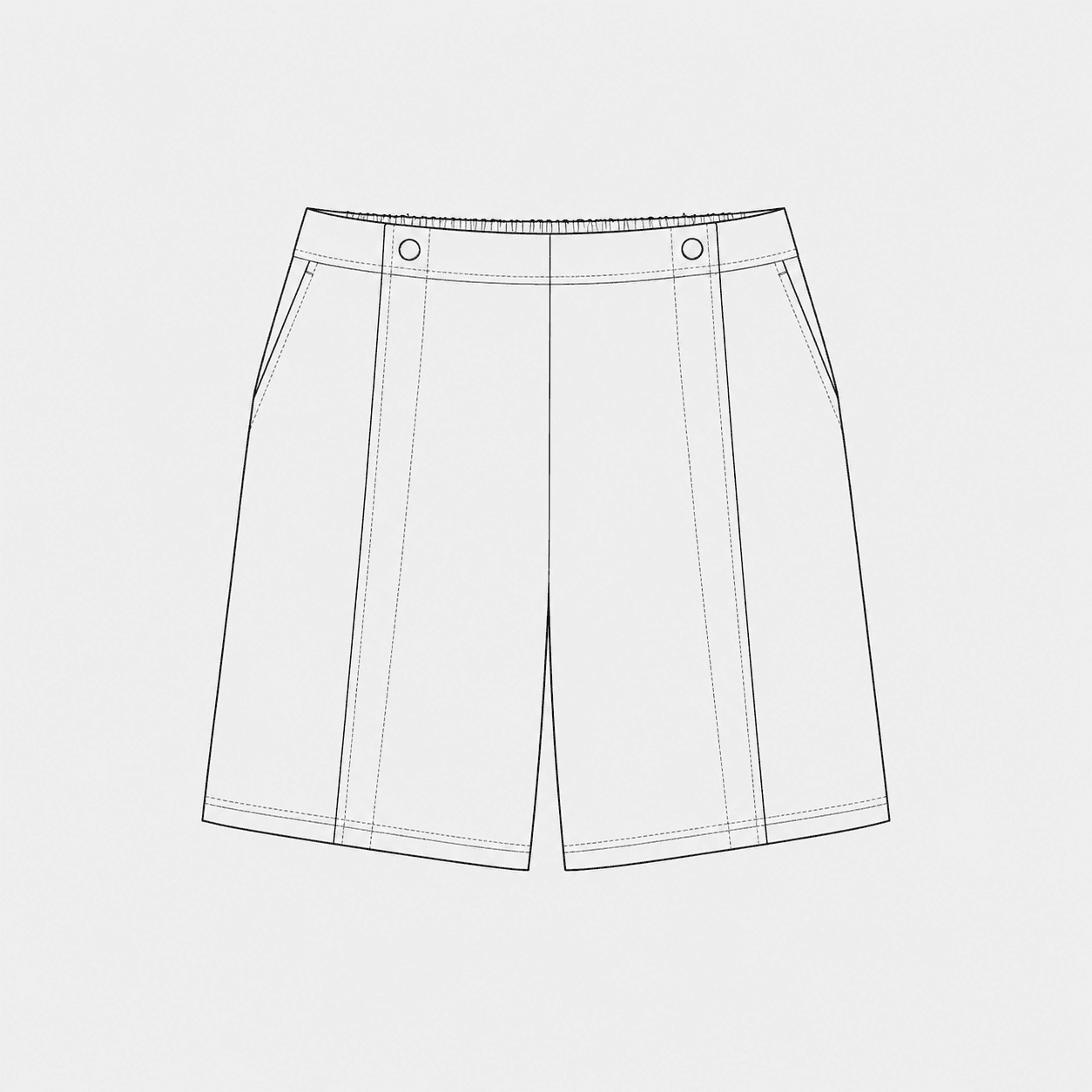 Daily Don shorts closed and complete — normal-looking shorts