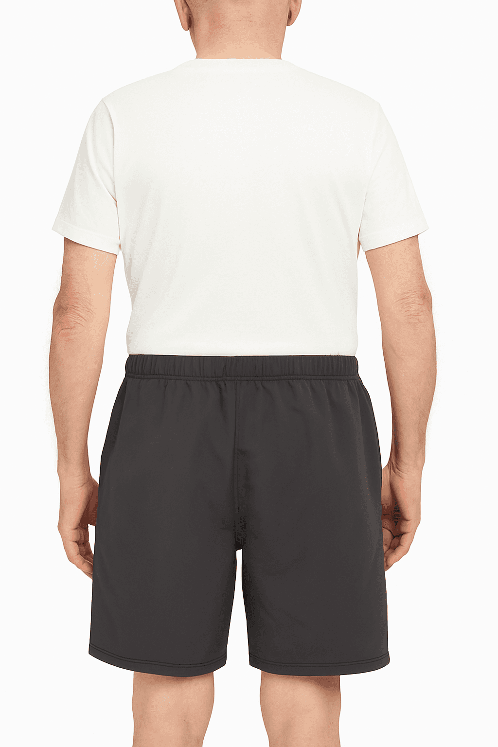 Daily Don shorts — back view